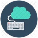 Nube Computacion Datos Icono