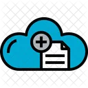 Nube Documento Agregar Icono