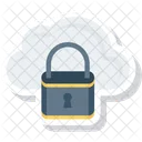 Nube Seguridad En La Nube Bloqueo Icon