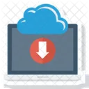 Nube Comunicacion Computadora Icon