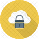 Nube Seguridad En La Nube Bloqueo Icon