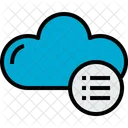 Nube Lista Nublado Icon