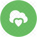 Icloud Nube Corazon Icon