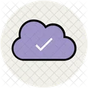 Icloud Marca De Verificacion Nube Icon