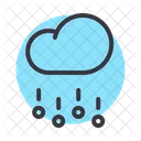 Nube Lluvia Granizo Icon