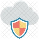 Nube Computacion Seguridad Icono