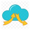 Nube Almacenamiento Datos Icon