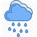 Nube Nublado Lluvia Icon