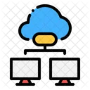 Nube Servidor Computadora Icono