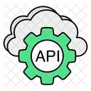 API de la nube  Icono