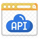 API de la nube  Icono