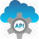 API de la nube  Icono