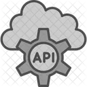 API de la nube  Icono