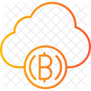 Bitcoin en la nube  Icono