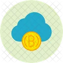 Bitcoin en la nube  Icono