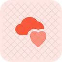 Corazón de nube  아이콘