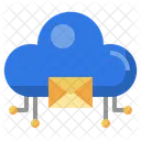 Correo electrónico en la nube  Icono