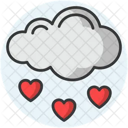 Nube de amor  Icono