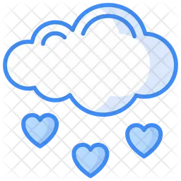 Nube de amor  Icono