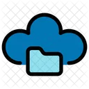 Nube De Carpetas Servidor De Datos Nube Icon