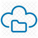 Nube De Carpetas Servidor De Datos Nube Icon