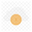 Nube Dolar Finanzas Icono