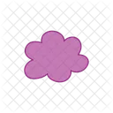 Nube De Garabato Nube Curva Icono