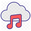 Nube De Musica Nube Musica En Linea Icono