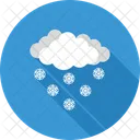 Nube De Nieve Nube Nublado Icon