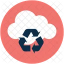 Nube Reciclaje Reciclar Icono