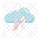 Nube desconectada  Icono