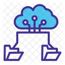 Nube digital  Icono