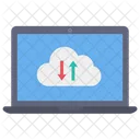 Almacenamiento De Datos En Linea Red Icono