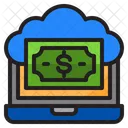 Nube financiera  Icono