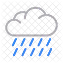 Nube Lluvia Clima Icono