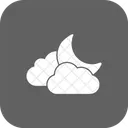 Nube Y Luna Icono