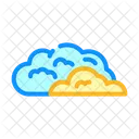 Nube Olor Nariz Icono