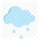 Nube Lluvia Clima Icono