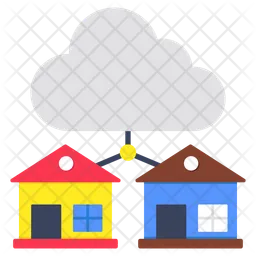 Casa en la nube  Icon