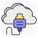 Internet en la nube  Icono