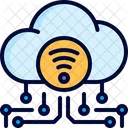 Nube iot  Icono