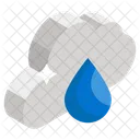 Nube lloviendo  Icono