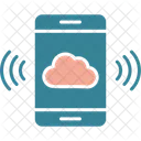 Nube Movil Movil Nube Icono