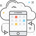 Icloud Movil Nube Icono