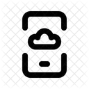 Servicio En La Nube Firmar En Linea Icono