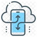Nube móvil  Icono