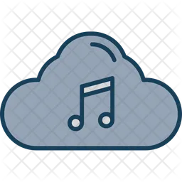 Nube de musica  Icono