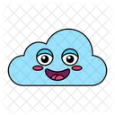 Nube De Risa Nube De Risa Emoji De Nube Icon