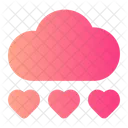 Nube Romantica Romantica Nube Icon