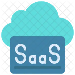 Saas en la nube  Icono